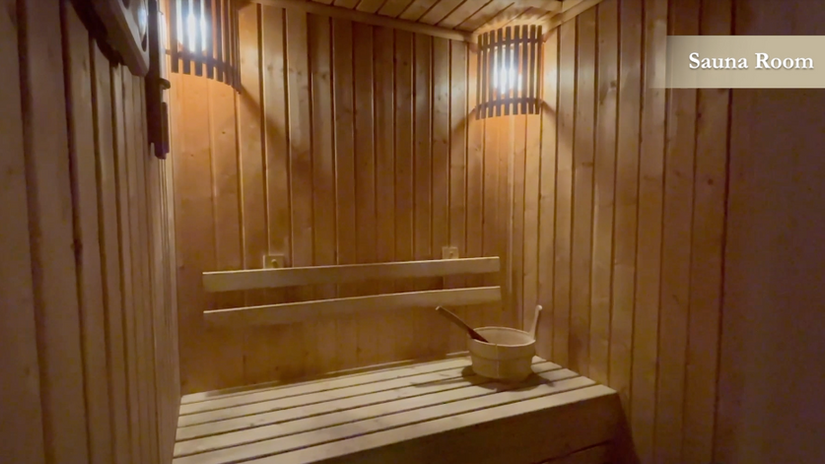 SAUNA AND STEAM ROOM